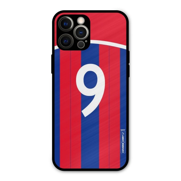 Number 9 Jersey Metal Back Case for iPhone 12 Pro Max