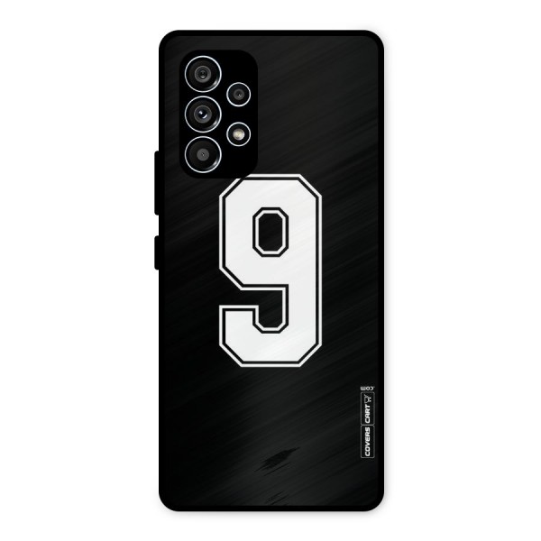 Number 9 Metal Back Case for Galaxy A53 5G