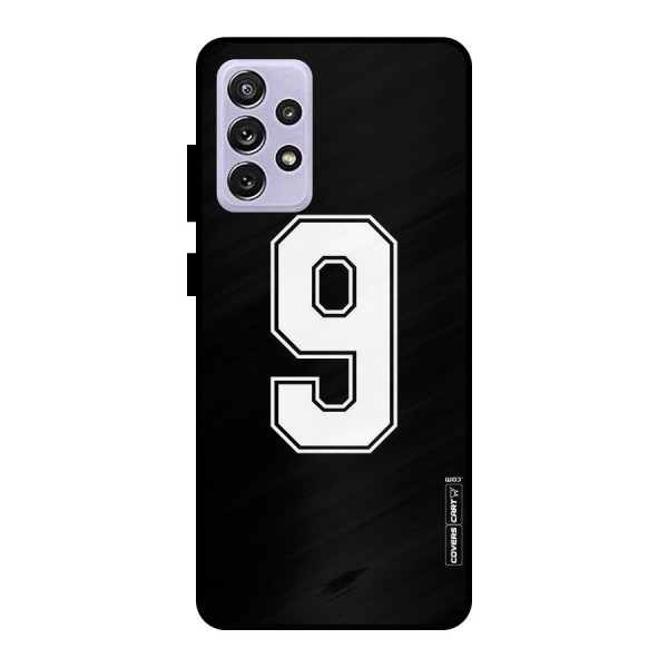 Number 9 Metal Back Case for Galaxy A72