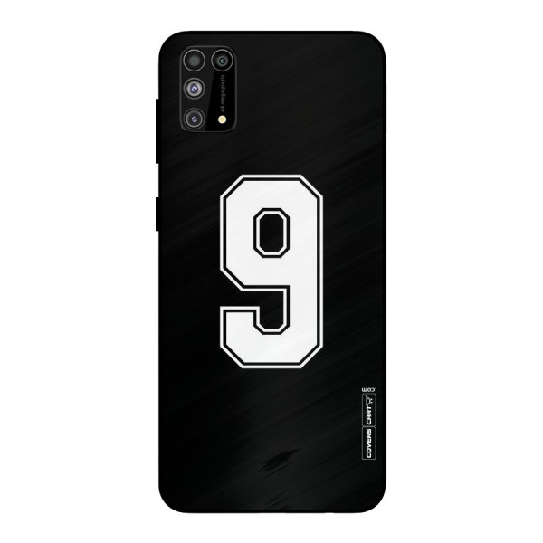Number 9 Metal Back Case for Galaxy F41