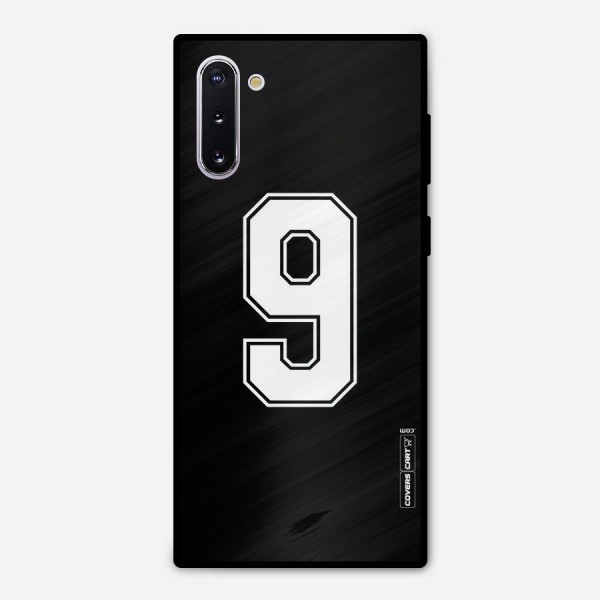 Number 9 Metal Back Case for Galaxy Note 10