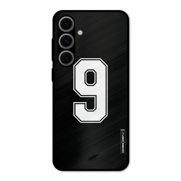 Number 9 Metal Back Case for Galaxy S24 FE