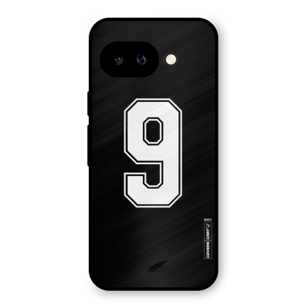 Number 9 Metal Back Case for Google Pixel 9a