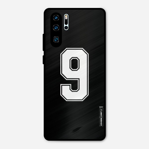 Number 9 Metal Back Case for Huawei P30 Pro