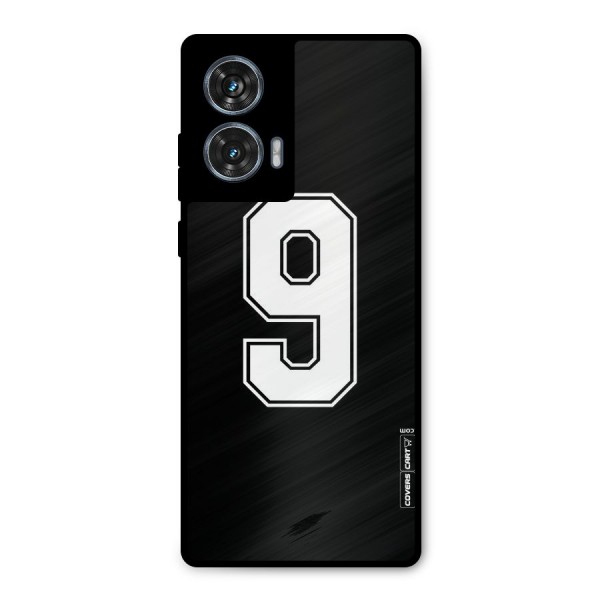 Number 9 Metal Back Case for Motorola G96