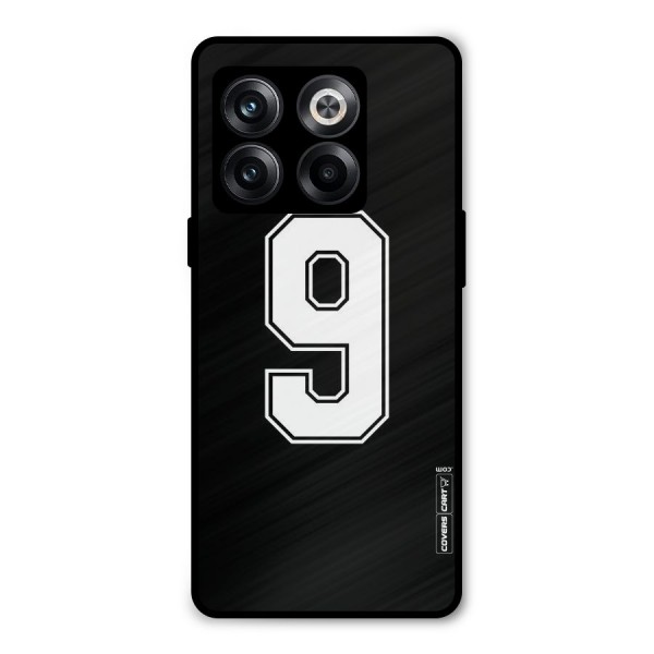 Number 9 Metal Back Case for OnePlus 10T