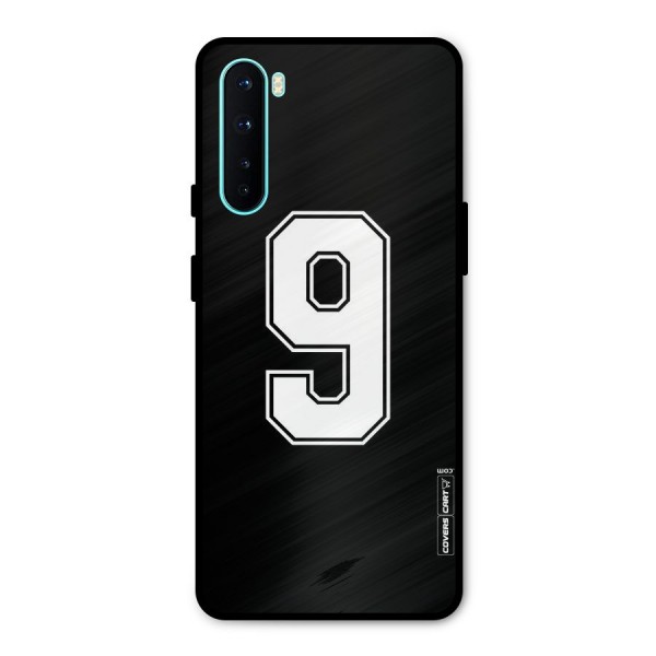 Number 9 Metal Back Case for OnePlus Nord