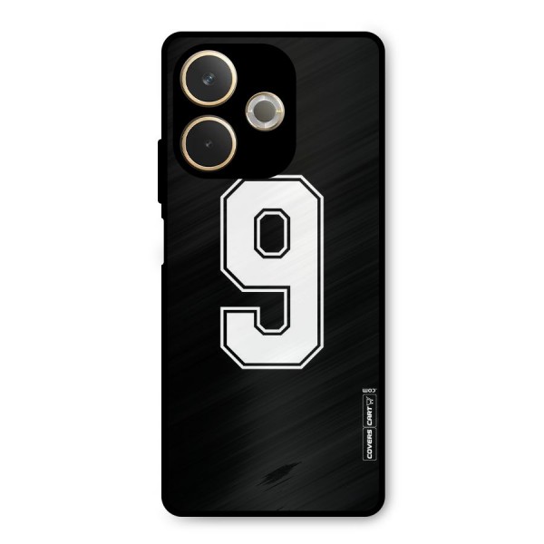 Number 9 Metal Back Case for Oppo A5 Pro