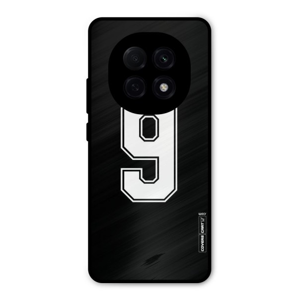 Number 9 Metal Back Case for Oppo F29 Pro