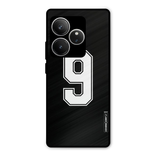 Number 9 Metal Back Case for Realme GT 6