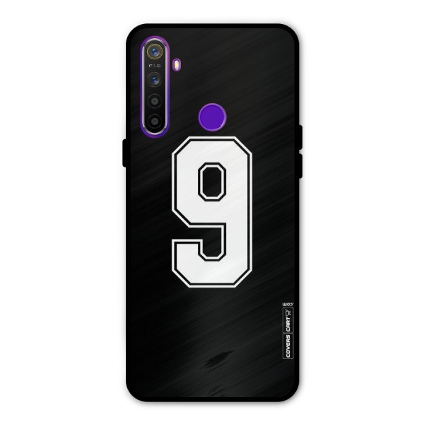 Number 9 Metal Back Case for Realme Narzo 10