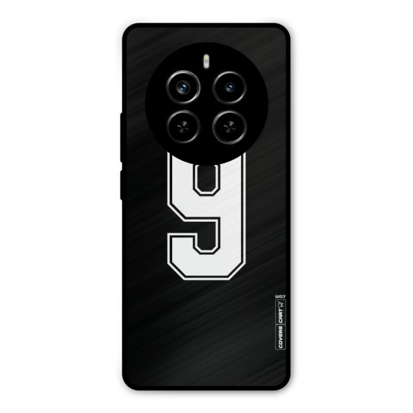 Number 9 Metal Back Case for Realme P1 Pro