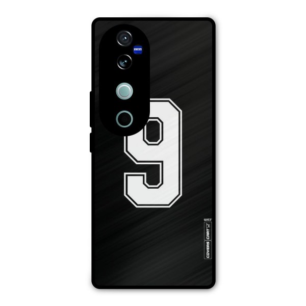 Number 9 Metal Back Case for Vivo V40 Pro