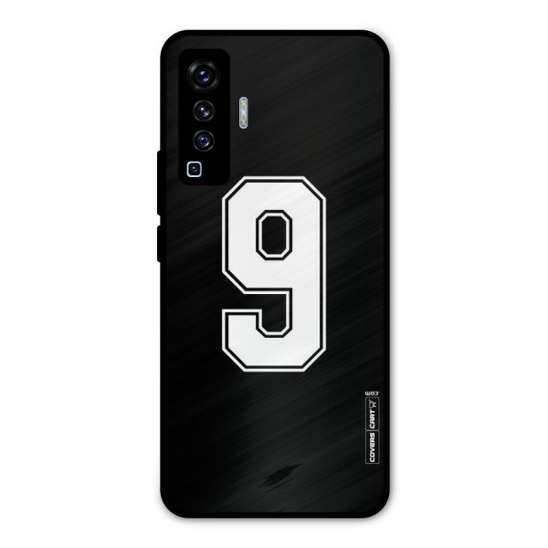 Number 9 Metal Back Case for Vivo X50