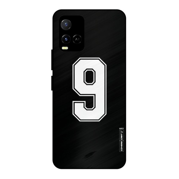 Number 9 Metal Back Case for Vivo Y21T