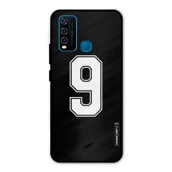 Number 9 Metal Back Case for Vivo Y50