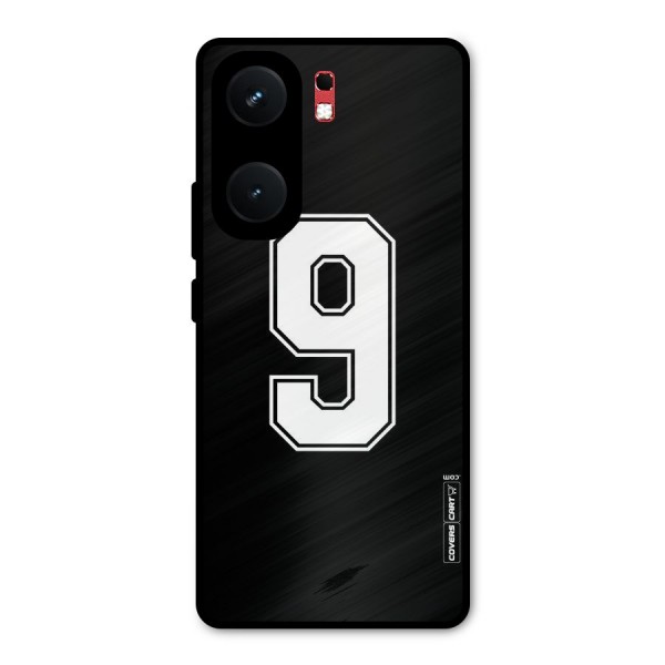 Number 9 Metal Back Case for iQOO Neo 9 Pro