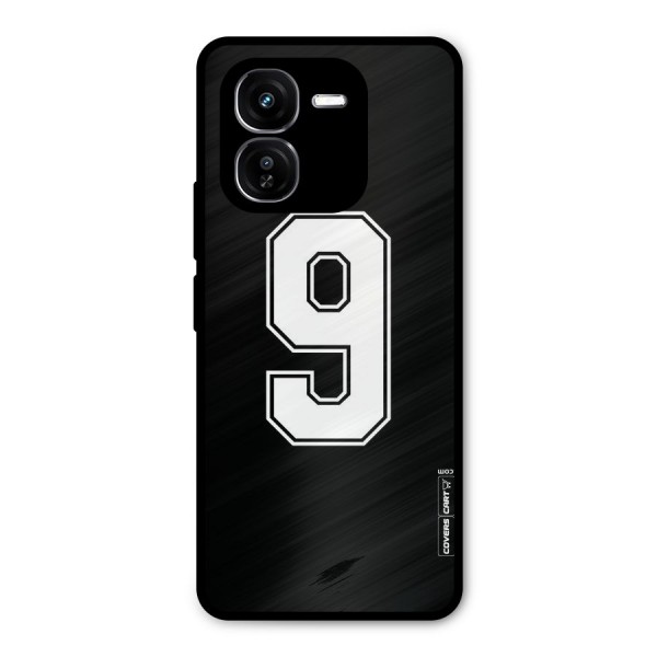 Number 9 Metal Back Case for iQOO Z9x