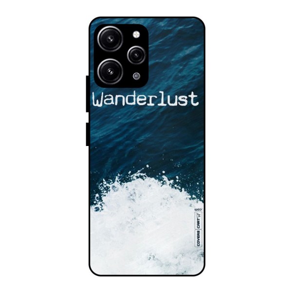 Ocean Wanderlust Glass Back Case for Redmi 12 4G