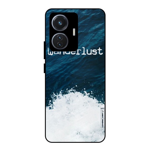 Ocean Wanderlust Metal Back Case for iQOO Z6 44W