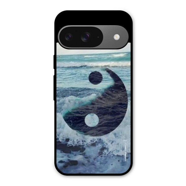 Oceanic Peace Design Metal Back Case for Google Pixel 9