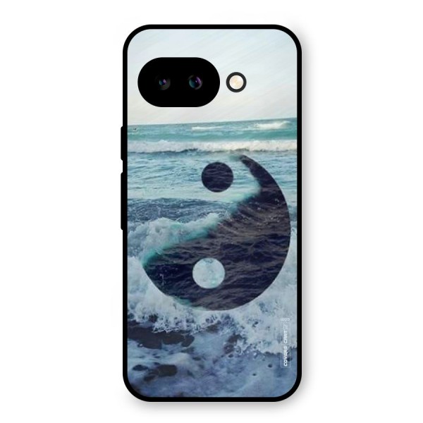 Oceanic Peace Design Metal Back Case for Google Pixel 9a