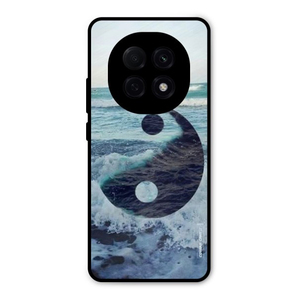 Oceanic Peace Design Metal Back Case for Oppo F29 Pro