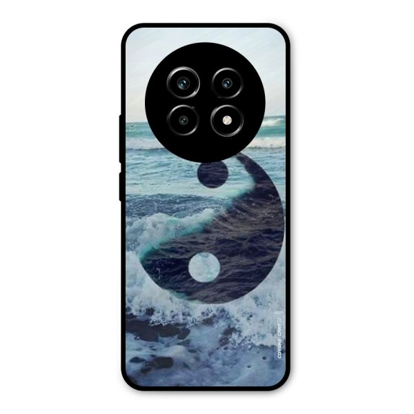 Oceanic Peace Design Metal Back Case for Realme 13 Pro