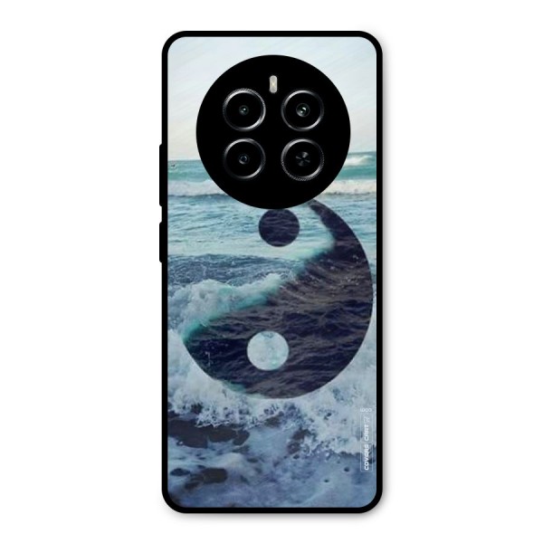 Oceanic Peace Design Metal Back Case for Realme P1