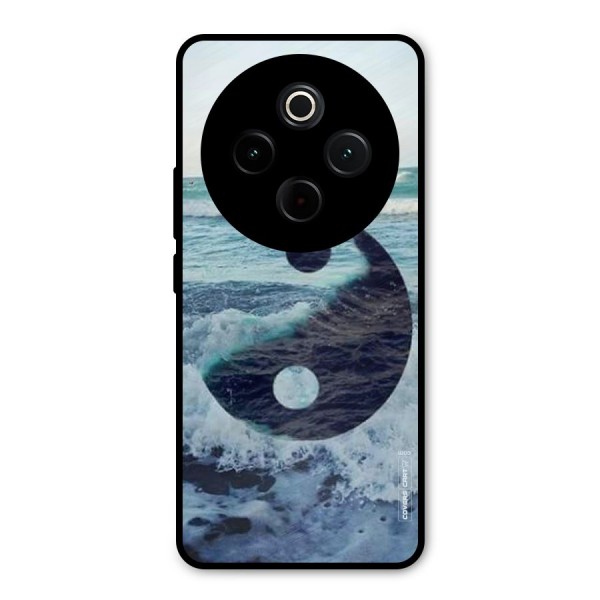 Oceanic Peace Design Metal Back Case for iQOO Z10