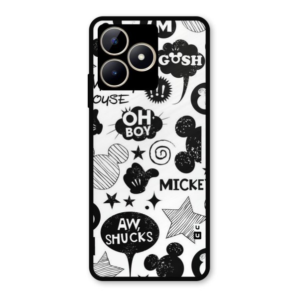 Oh Boy Design Metal Back Case for Realme C53