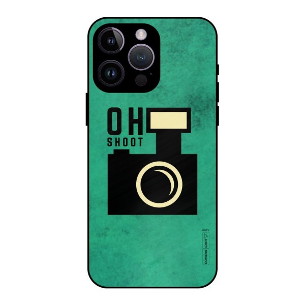 Oh Shoot Metal Back Case for iPhone 14 Pro Max