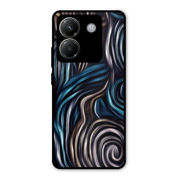 Oil Paint Artwork Metal Back Case for Poco M7 Pro 5G