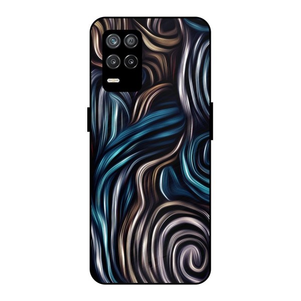 Oil Paint Artwork Metal Back Case for Realme 9 5G