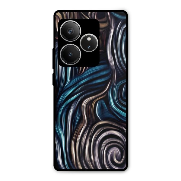 Oil Paint Artwork Metal Back Case for Realme GT 6