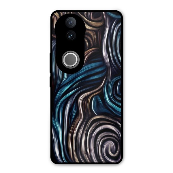 Oil Paint Artwork Metal Back Case for Vivo V50e
