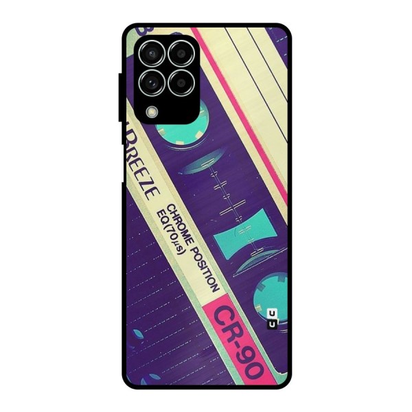 Old Casette Shade Metal Back Case for Galaxy M33