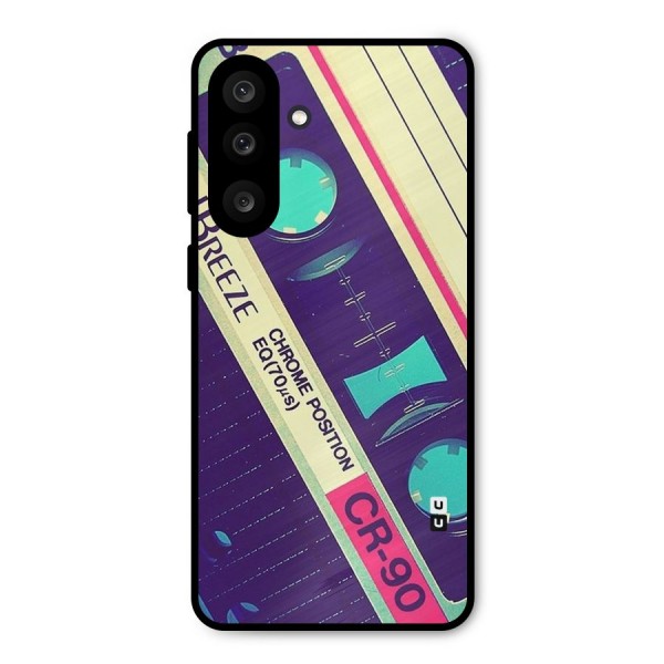 Old Casette Shade Metal Back Case for Galaxy M56