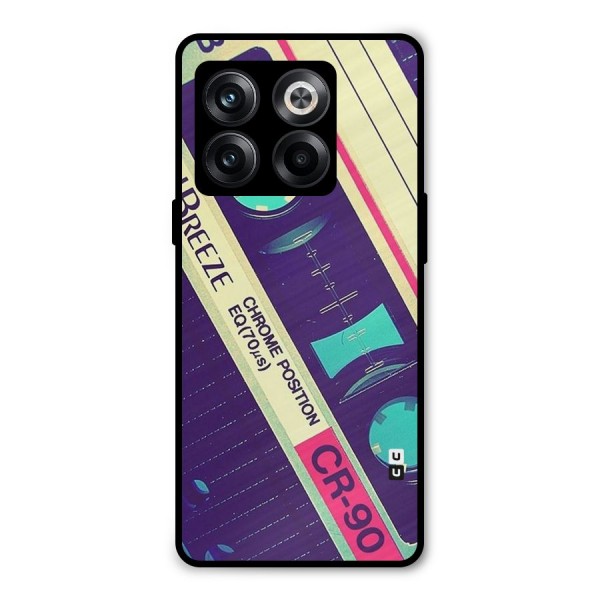Old Casette Shade Metal Back Case for OnePlus 10T