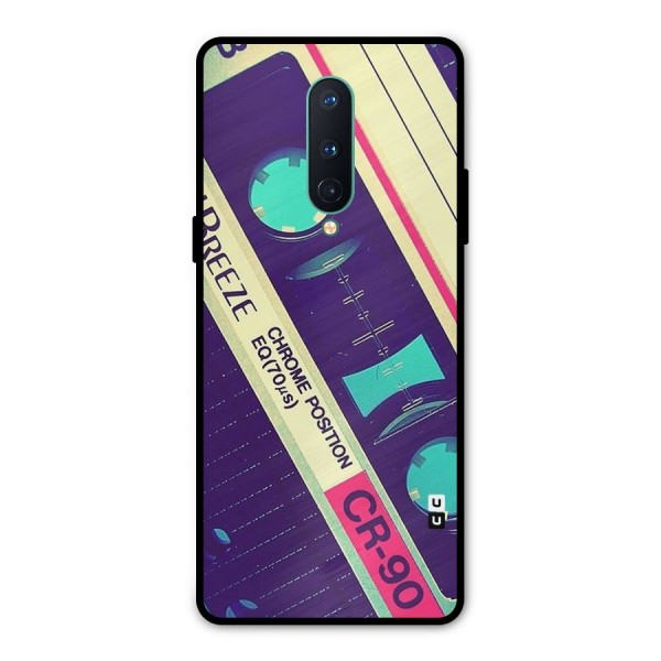 Old Casette Shade Metal Back Case for OnePlus 8