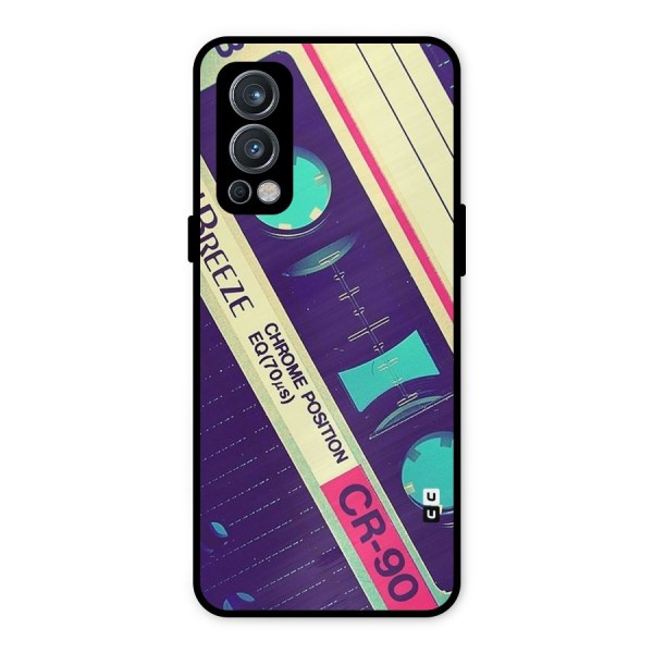 Old Casette Shade Metal Back Case for OnePlus Nord 2 5G