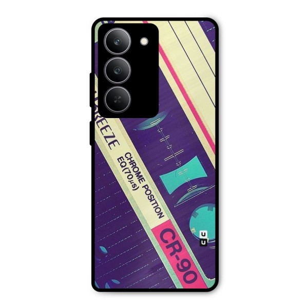 Old Casette Shade Metal Back Case for Realme 14x
