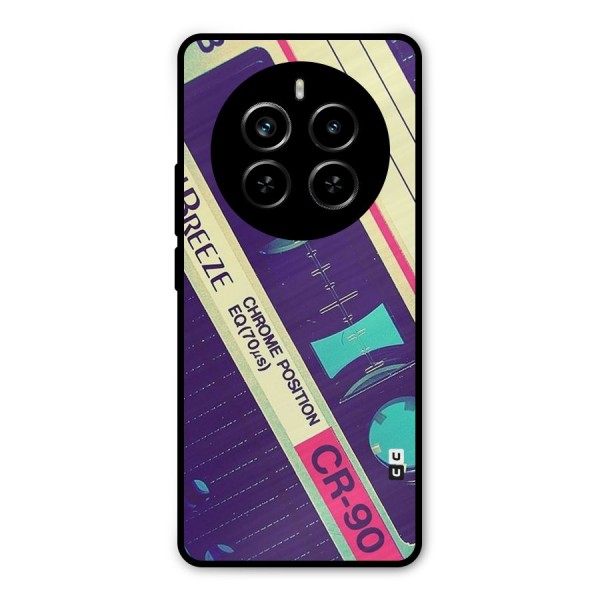 Old Casette Shade Metal Back Case for Realme P1 Pro