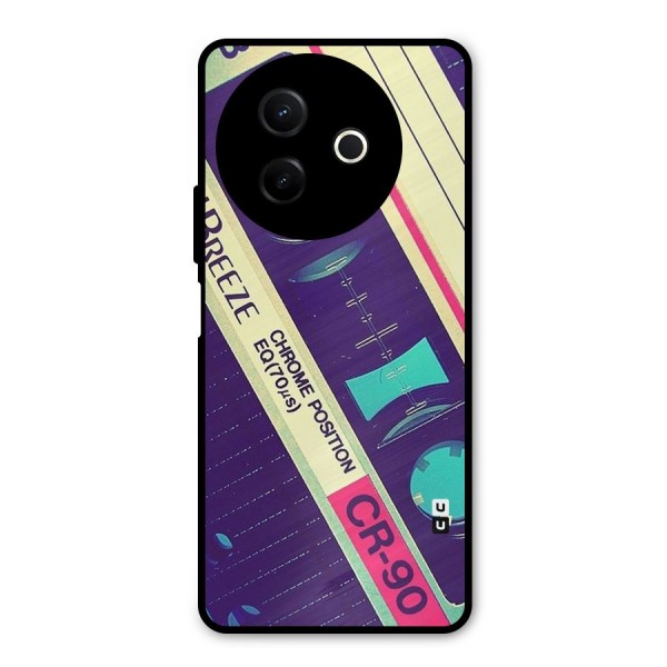 Old Casette Shade Metal Back Case for Vivo Y39