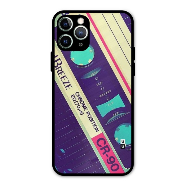 Old Casette Shade Metal Back Case for iPhone 11 Pro Max