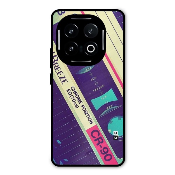Old Casette Shade Metal Back Case for iQOO 13