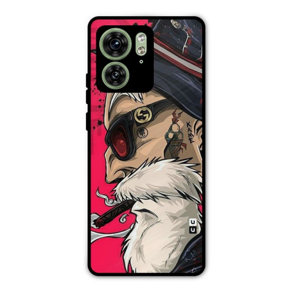 Old Man Swag Metal Back Case for Motorola Edge 40 5G