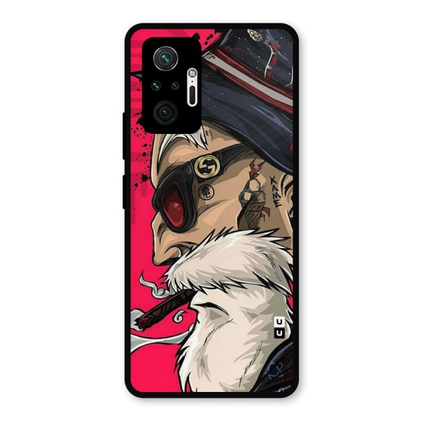 Old Man Swag Metal Back Case for Redmi Note 10 Pro Max
