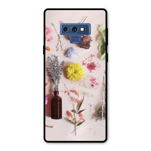 Old Petals Metal Back Case for Galaxy Note 9