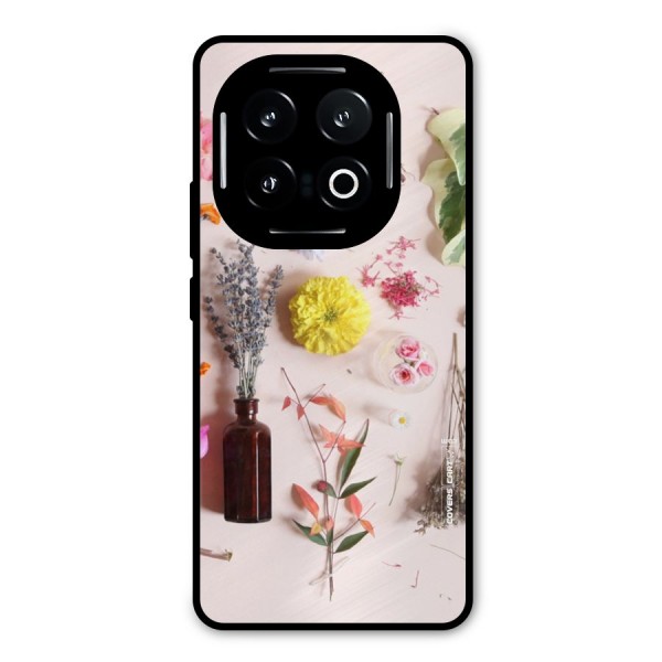 Old Petals Metal Back Case for iQOO 13